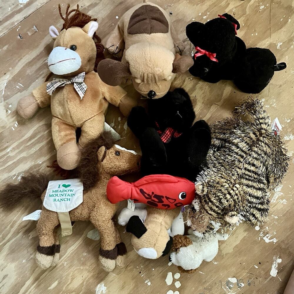 Lot Of 9 Small Plush